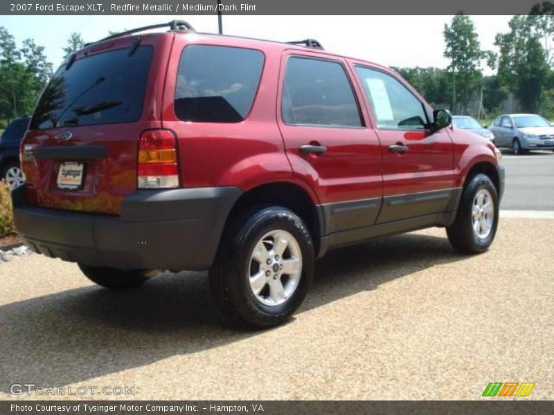 Redfire Metallic / Medium/Dark Flint 2007 Ford Escape XLT