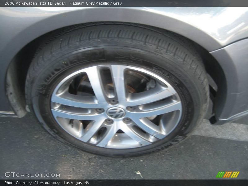 Platinum Grey Metallic / Grey 2006 Volkswagen Jetta TDI Sedan