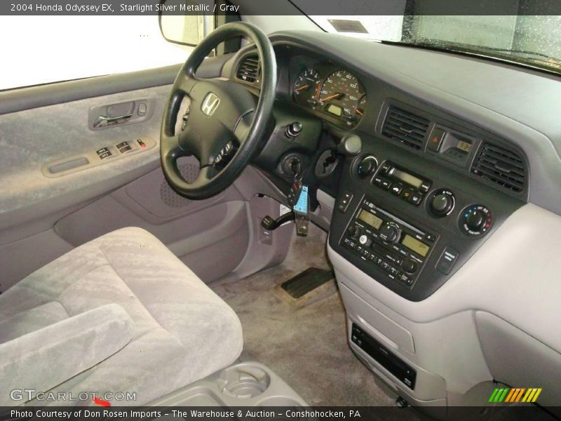 Starlight Silver Metallic / Gray 2004 Honda Odyssey EX