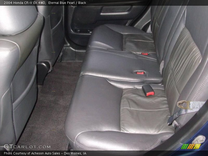 Eternal Blue Pearl / Black 2004 Honda CR-V EX 4WD