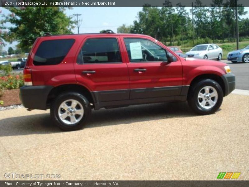 Redfire Metallic / Medium/Dark Flint 2007 Ford Escape XLT