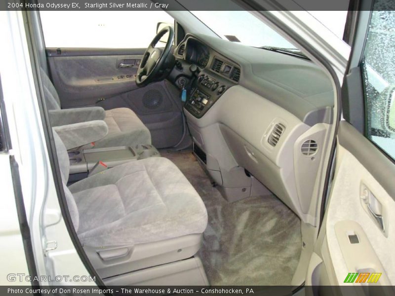 Starlight Silver Metallic / Gray 2004 Honda Odyssey EX