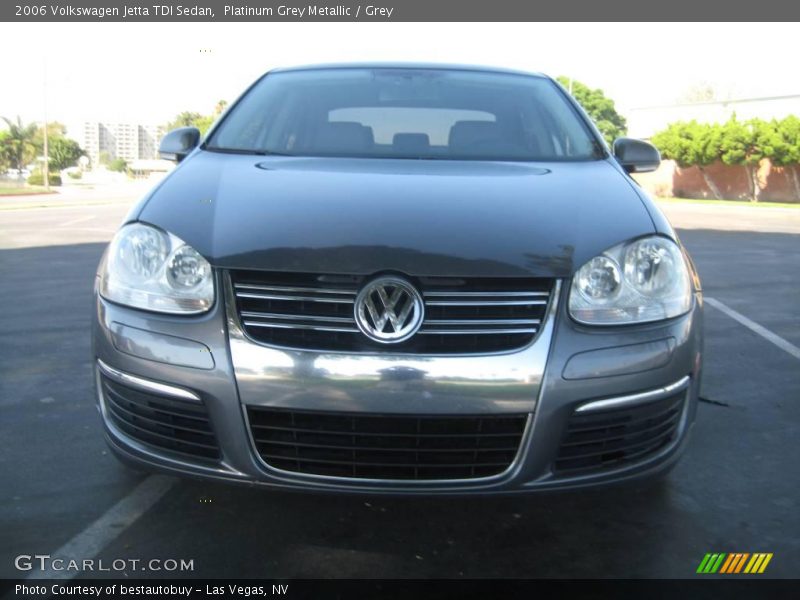 Platinum Grey Metallic / Grey 2006 Volkswagen Jetta TDI Sedan