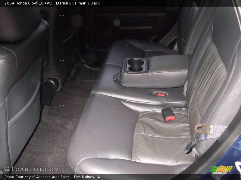 Eternal Blue Pearl / Black 2004 Honda CR-V EX 4WD