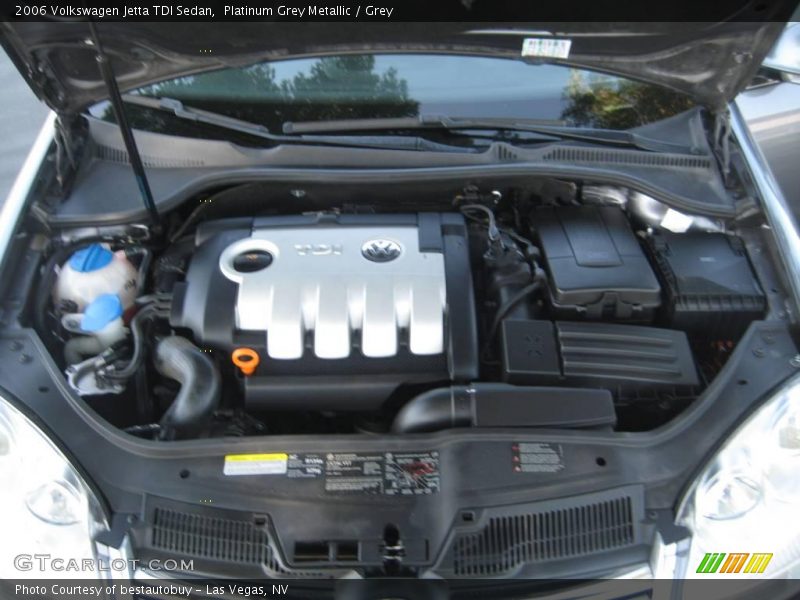 Platinum Grey Metallic / Grey 2006 Volkswagen Jetta TDI Sedan