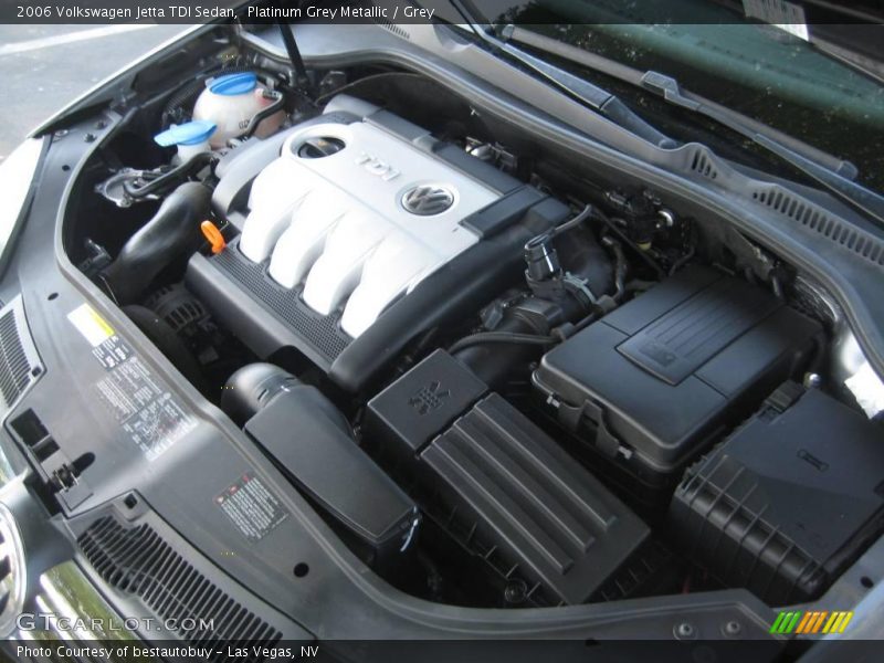 Platinum Grey Metallic / Grey 2006 Volkswagen Jetta TDI Sedan
