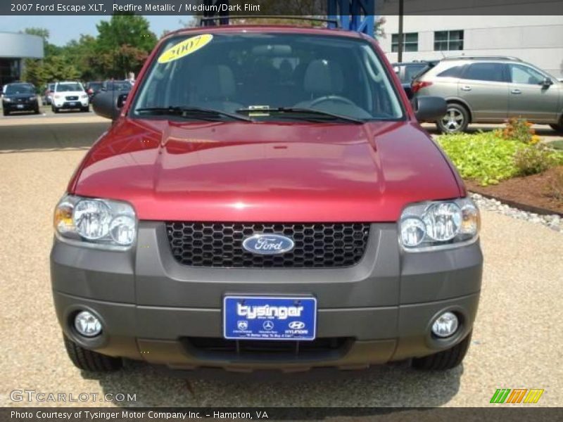Redfire Metallic / Medium/Dark Flint 2007 Ford Escape XLT