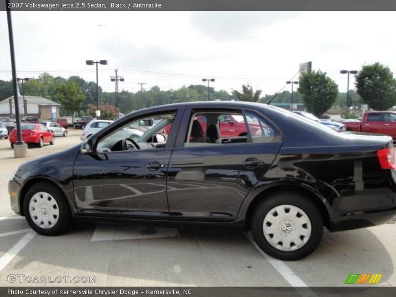 Black / Anthracite 2007 Volkswagen Jetta 2.5 Sedan