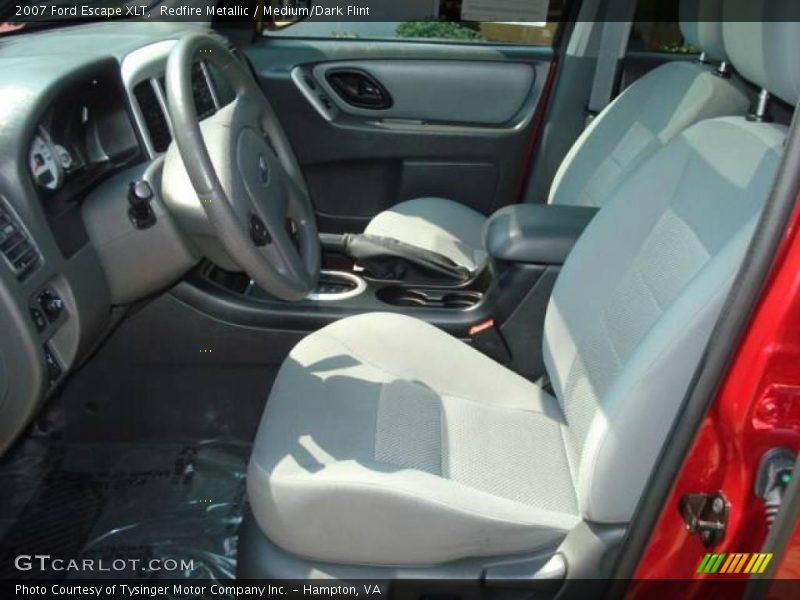 Redfire Metallic / Medium/Dark Flint 2007 Ford Escape XLT