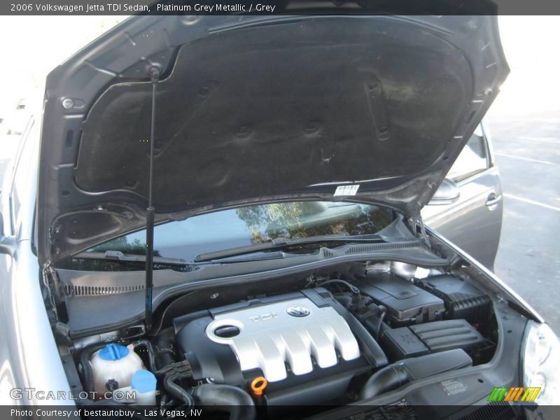 Platinum Grey Metallic / Grey 2006 Volkswagen Jetta TDI Sedan