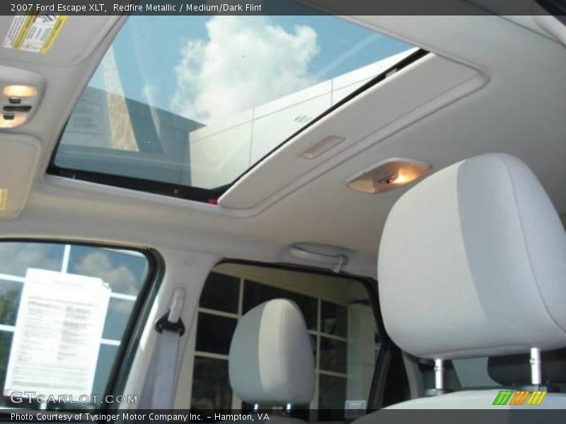 Redfire Metallic / Medium/Dark Flint 2007 Ford Escape XLT