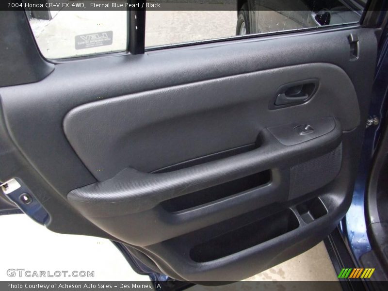 Eternal Blue Pearl / Black 2004 Honda CR-V EX 4WD