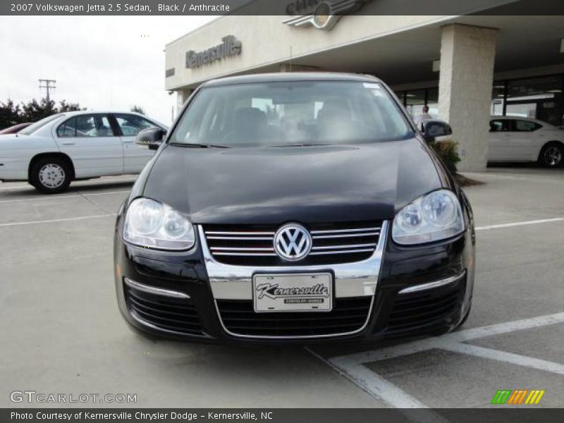 Black / Anthracite 2007 Volkswagen Jetta 2.5 Sedan
