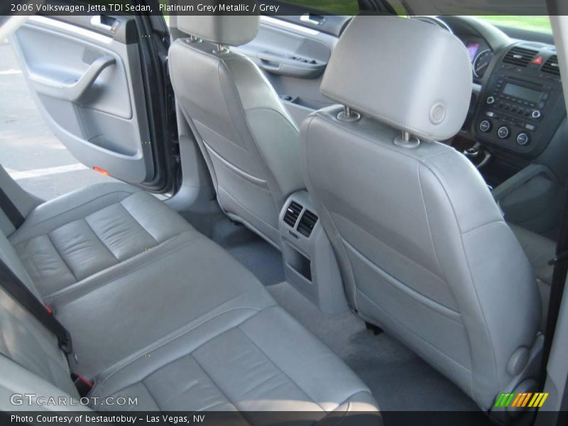 Platinum Grey Metallic / Grey 2006 Volkswagen Jetta TDI Sedan