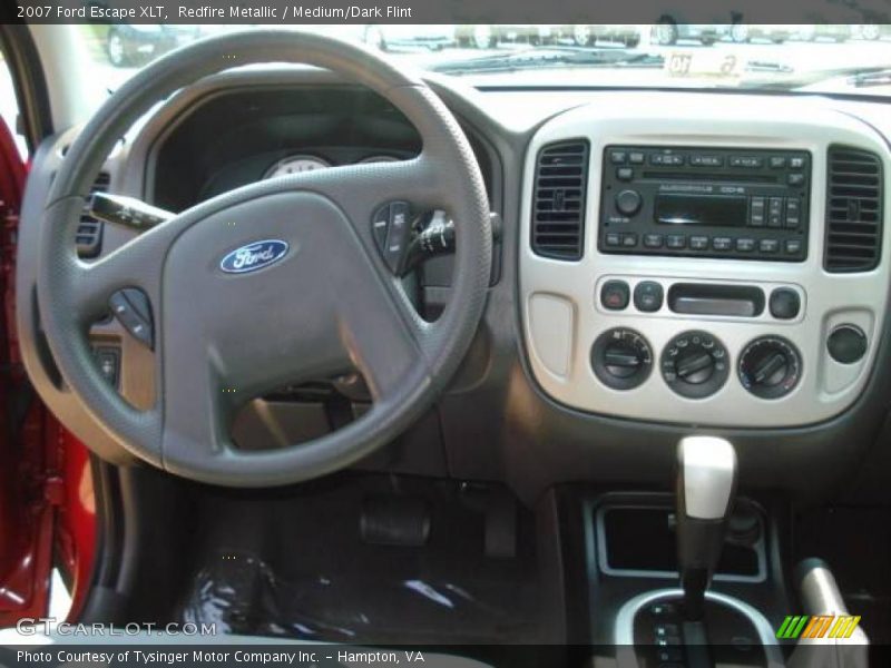Redfire Metallic / Medium/Dark Flint 2007 Ford Escape XLT