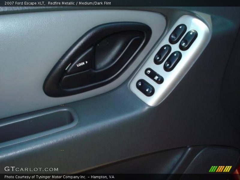 Redfire Metallic / Medium/Dark Flint 2007 Ford Escape XLT