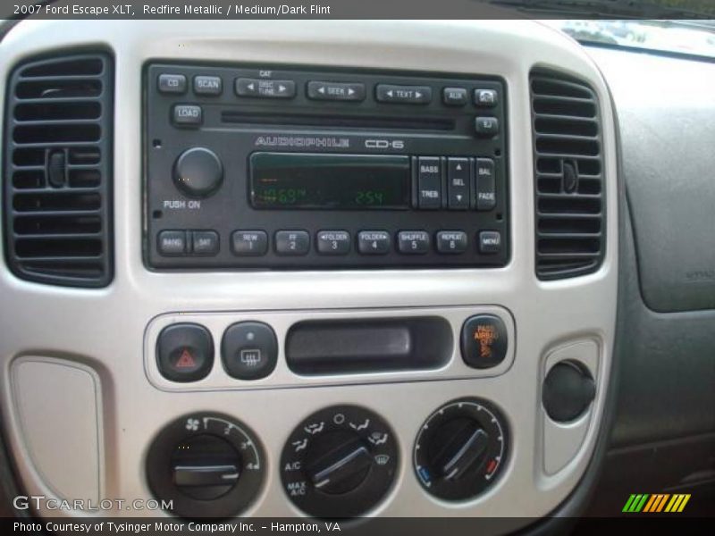 Redfire Metallic / Medium/Dark Flint 2007 Ford Escape XLT