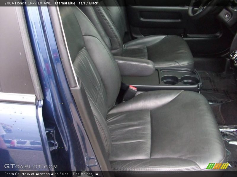 Eternal Blue Pearl / Black 2004 Honda CR-V EX 4WD