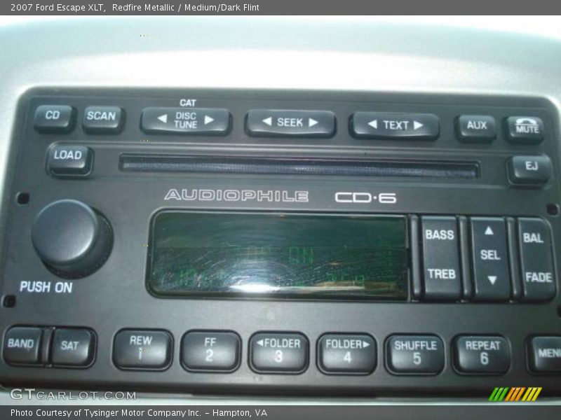 Redfire Metallic / Medium/Dark Flint 2007 Ford Escape XLT
