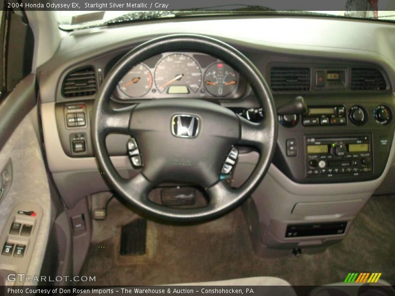 Starlight Silver Metallic / Gray 2004 Honda Odyssey EX