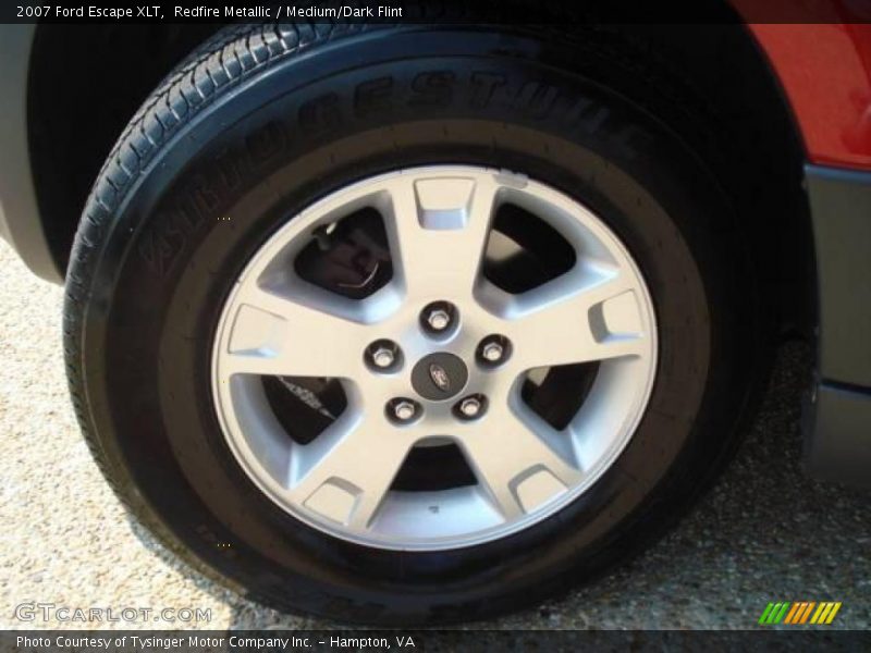 Redfire Metallic / Medium/Dark Flint 2007 Ford Escape XLT
