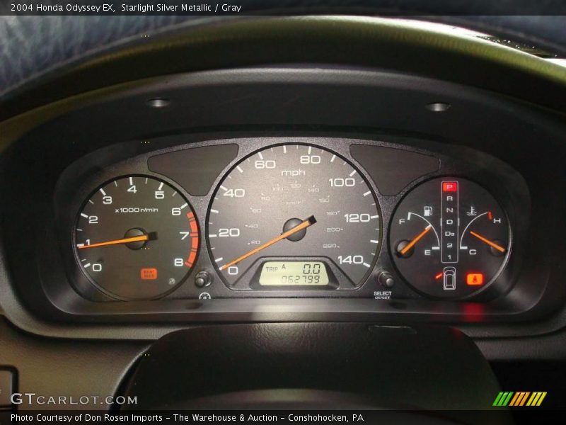 Starlight Silver Metallic / Gray 2004 Honda Odyssey EX
