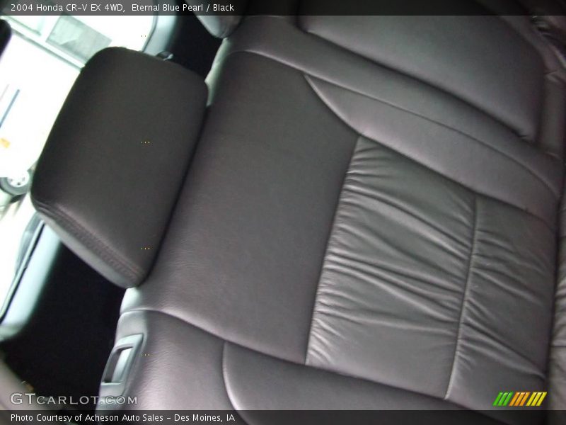 Eternal Blue Pearl / Black 2004 Honda CR-V EX 4WD