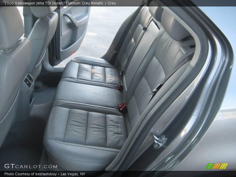 Platinum Grey Metallic / Grey 2006 Volkswagen Jetta TDI Sedan