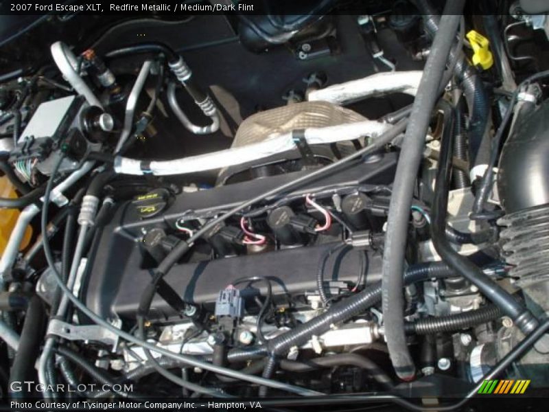 Redfire Metallic / Medium/Dark Flint 2007 Ford Escape XLT