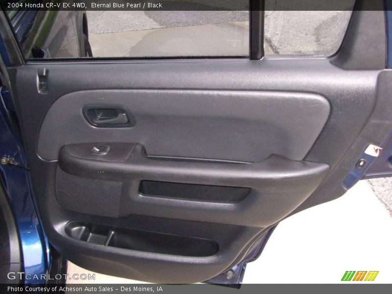 Eternal Blue Pearl / Black 2004 Honda CR-V EX 4WD