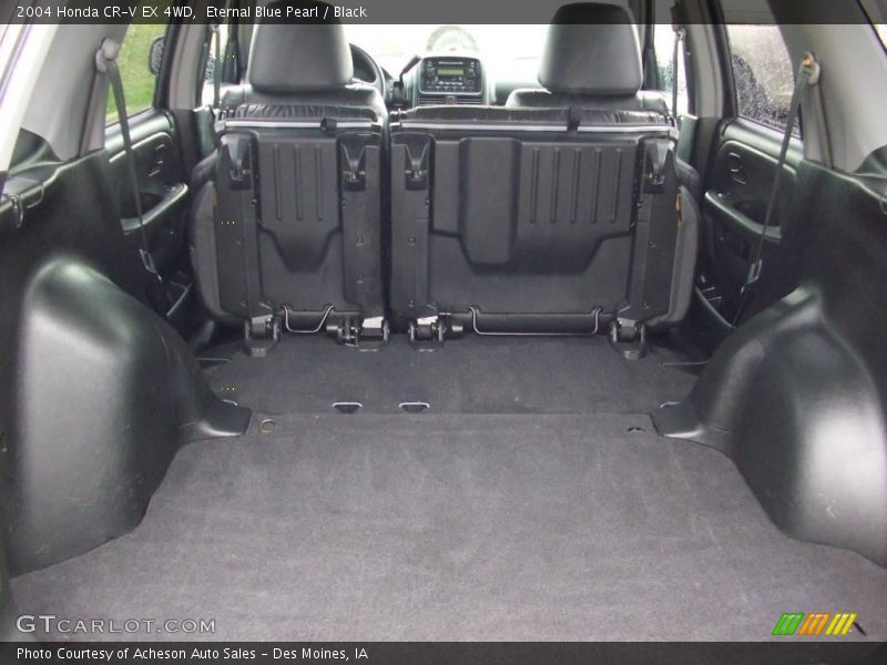 Eternal Blue Pearl / Black 2004 Honda CR-V EX 4WD