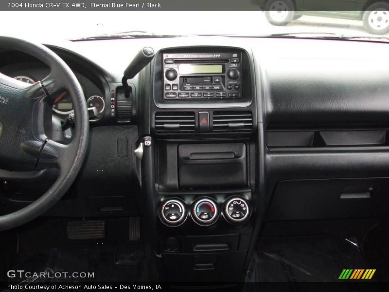 Eternal Blue Pearl / Black 2004 Honda CR-V EX 4WD
