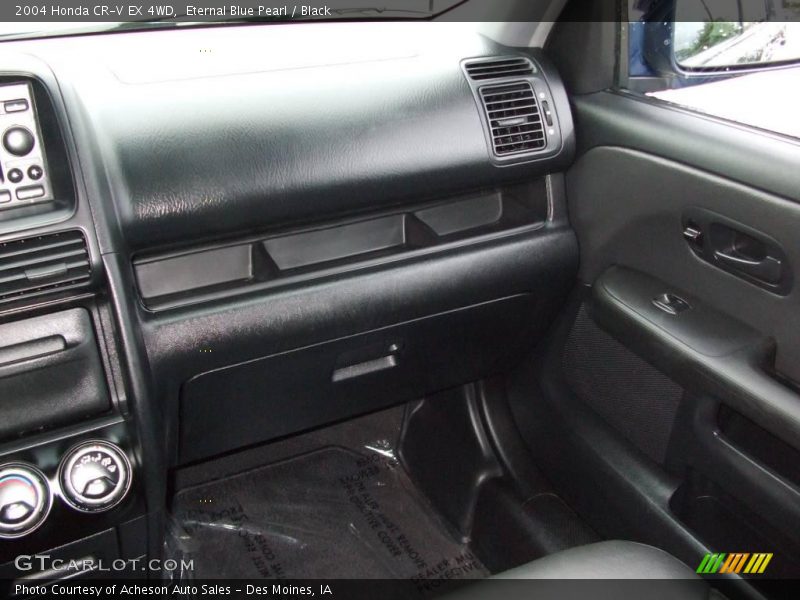 Eternal Blue Pearl / Black 2004 Honda CR-V EX 4WD
