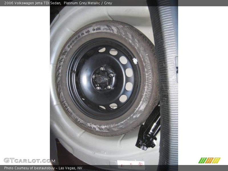 Platinum Grey Metallic / Grey 2006 Volkswagen Jetta TDI Sedan
