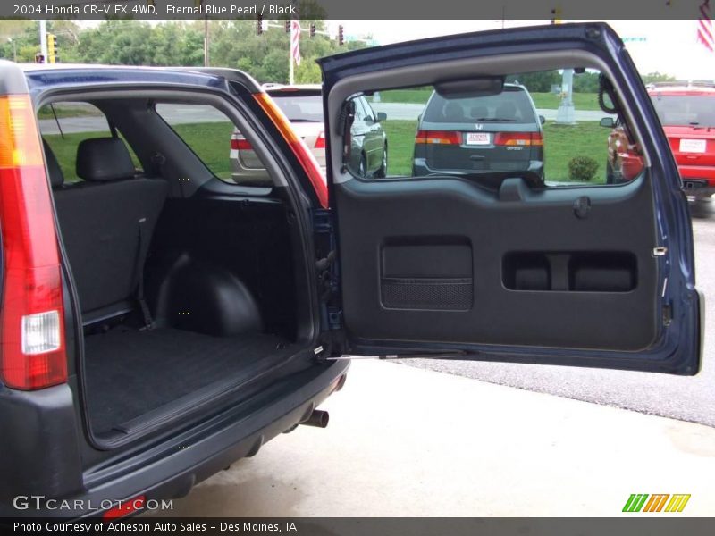 Eternal Blue Pearl / Black 2004 Honda CR-V EX 4WD