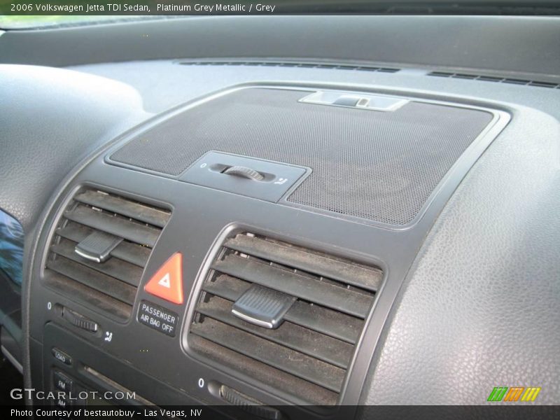 Platinum Grey Metallic / Grey 2006 Volkswagen Jetta TDI Sedan