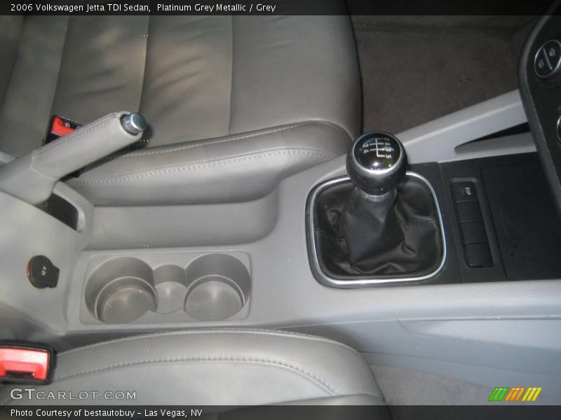 Platinum Grey Metallic / Grey 2006 Volkswagen Jetta TDI Sedan