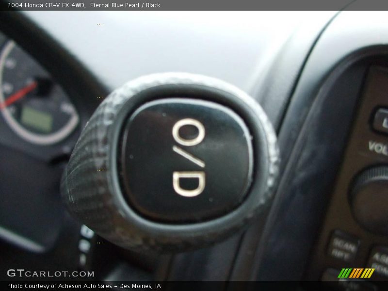 Eternal Blue Pearl / Black 2004 Honda CR-V EX 4WD