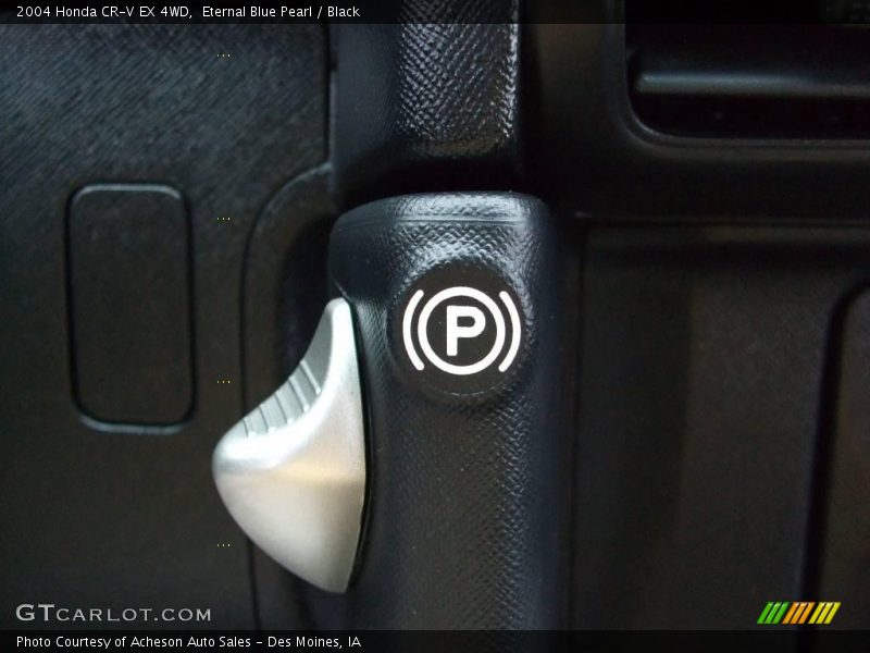 Eternal Blue Pearl / Black 2004 Honda CR-V EX 4WD