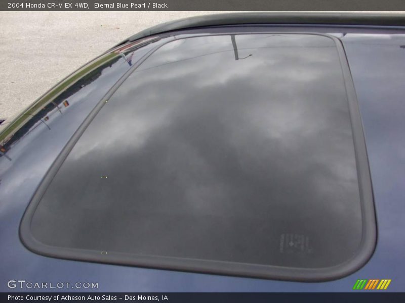 Eternal Blue Pearl / Black 2004 Honda CR-V EX 4WD