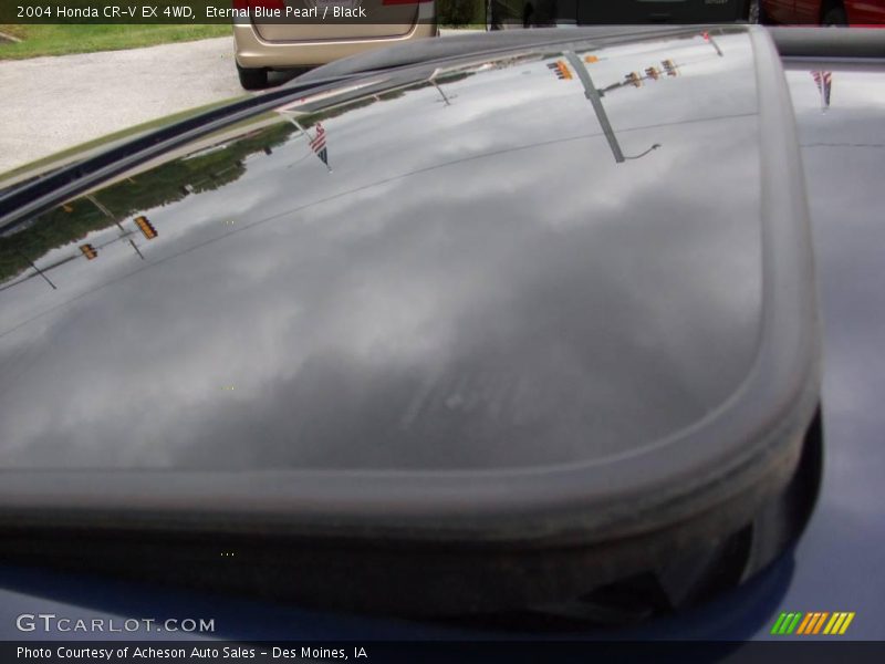 Eternal Blue Pearl / Black 2004 Honda CR-V EX 4WD