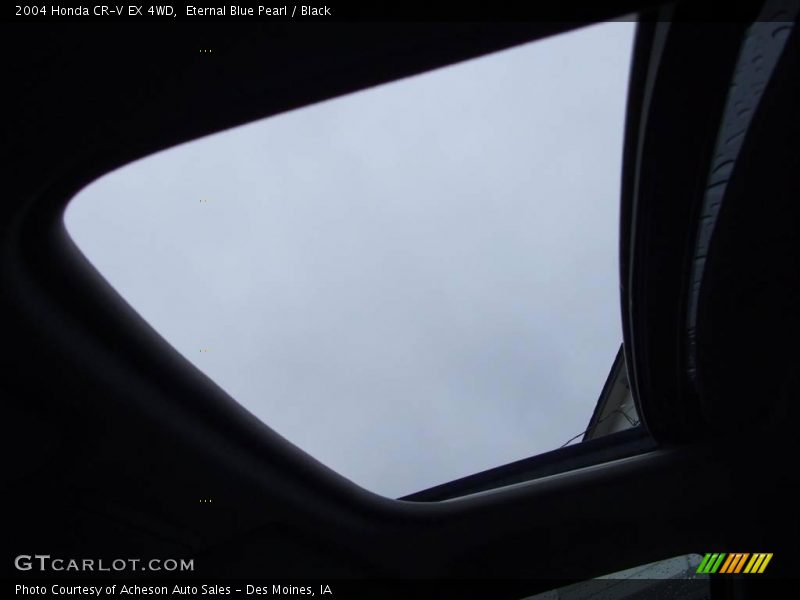 Eternal Blue Pearl / Black 2004 Honda CR-V EX 4WD