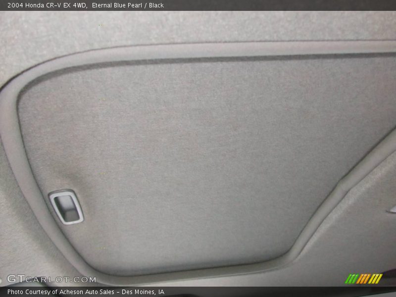 Eternal Blue Pearl / Black 2004 Honda CR-V EX 4WD