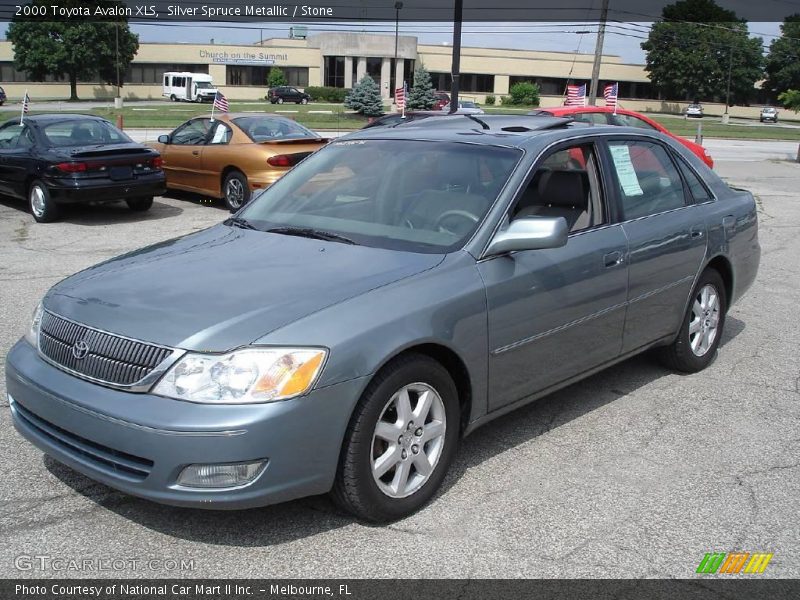 Silver Spruce Metallic / Stone 2000 Toyota Avalon XLS