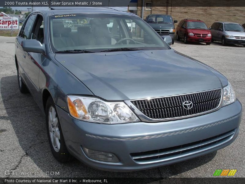 Silver Spruce Metallic / Stone 2000 Toyota Avalon XLS