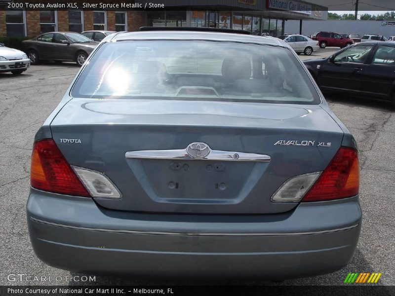 Silver Spruce Metallic / Stone 2000 Toyota Avalon XLS