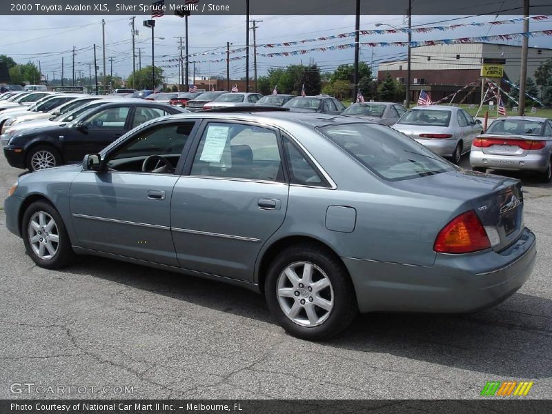 Silver Spruce Metallic / Stone 2000 Toyota Avalon XLS