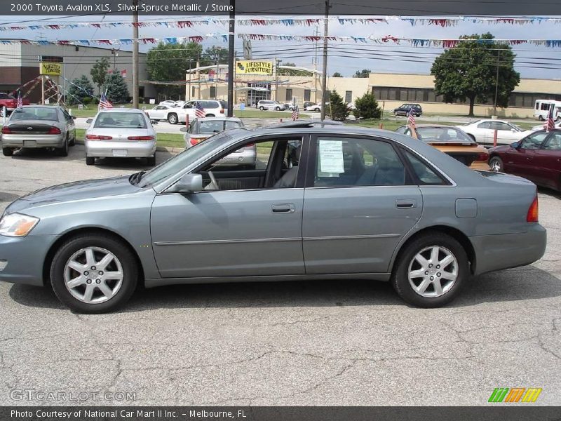 Silver Spruce Metallic / Stone 2000 Toyota Avalon XLS