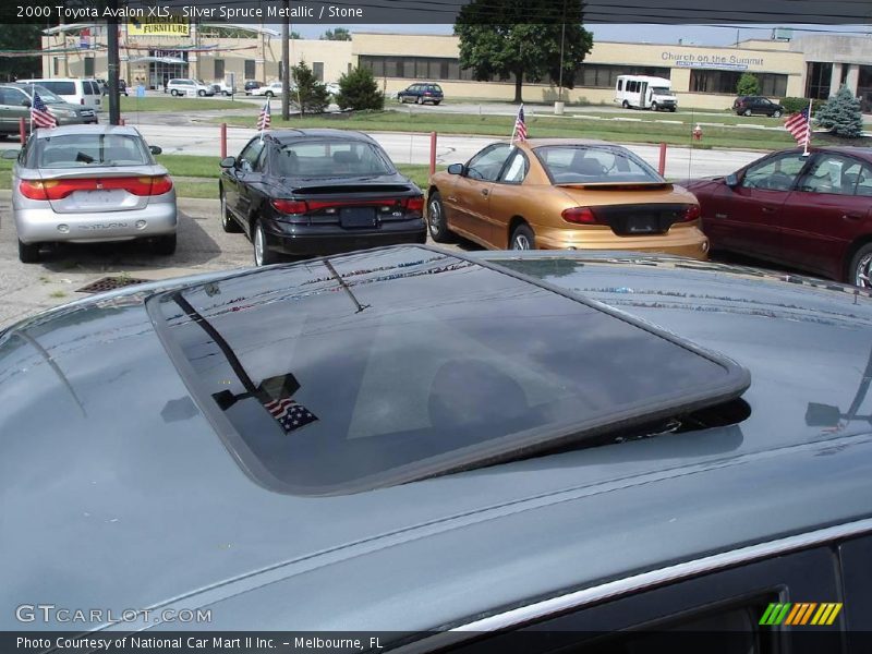Silver Spruce Metallic / Stone 2000 Toyota Avalon XLS