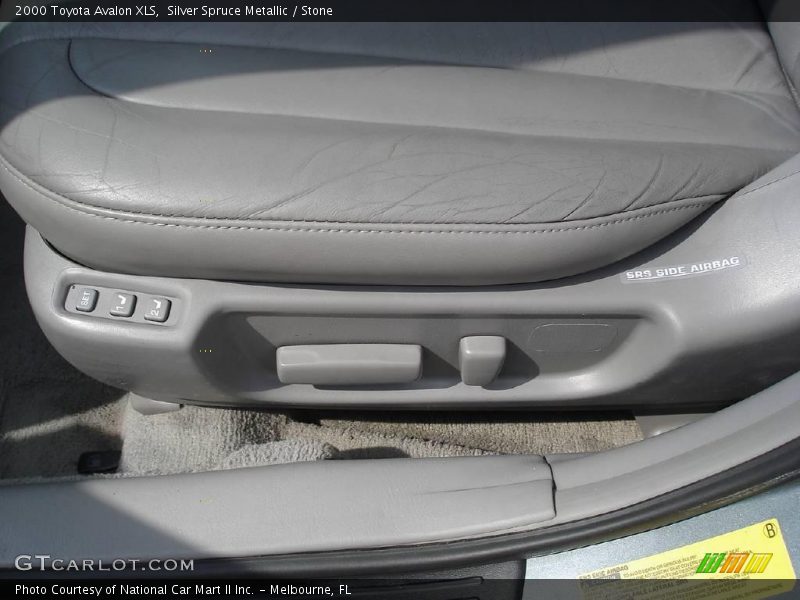 Silver Spruce Metallic / Stone 2000 Toyota Avalon XLS